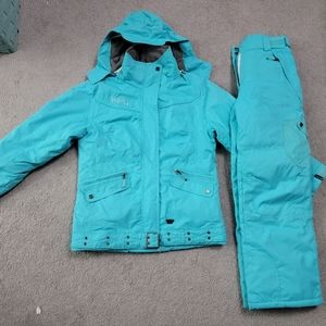 Firefly insulated snow pants and ski jacket girls size 12